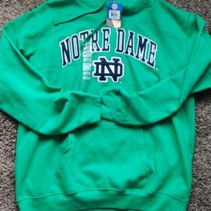 NWT Notre Dame sweat shirt